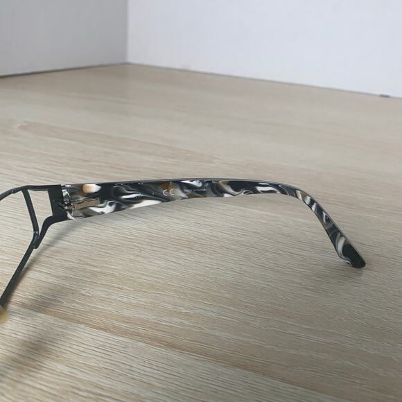 Ray-Ban RB6157 2509 Eyeglasses Black Marble Frames Only 53-16-130 - Picture 6 of 8